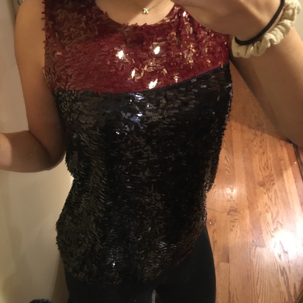 JCrew Shimmery Top